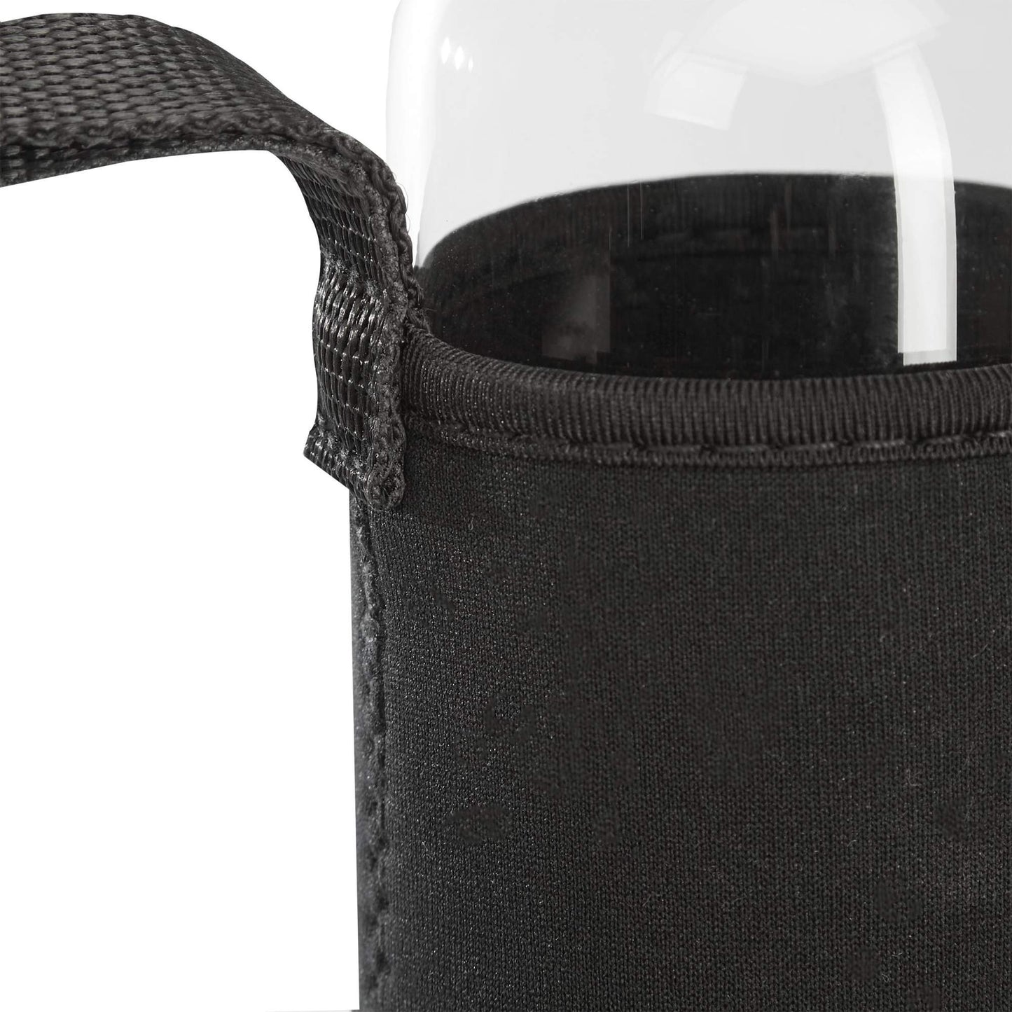 6x Beverage bottle with bamboo lid 500 ml