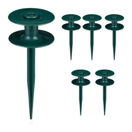 6x Green Guides for Garden Hose