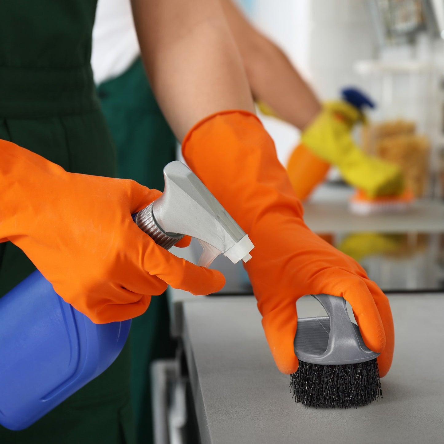 6x Scrub Brush Set
