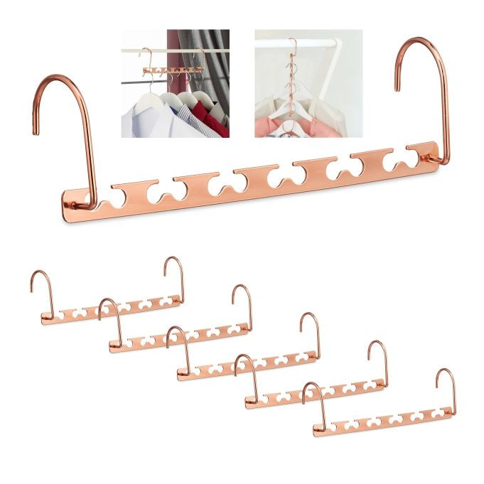 6x Set Vertical Clothes Hangers