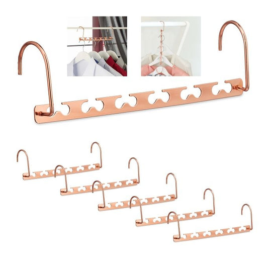 6x Set Vertical Clothes Hangers