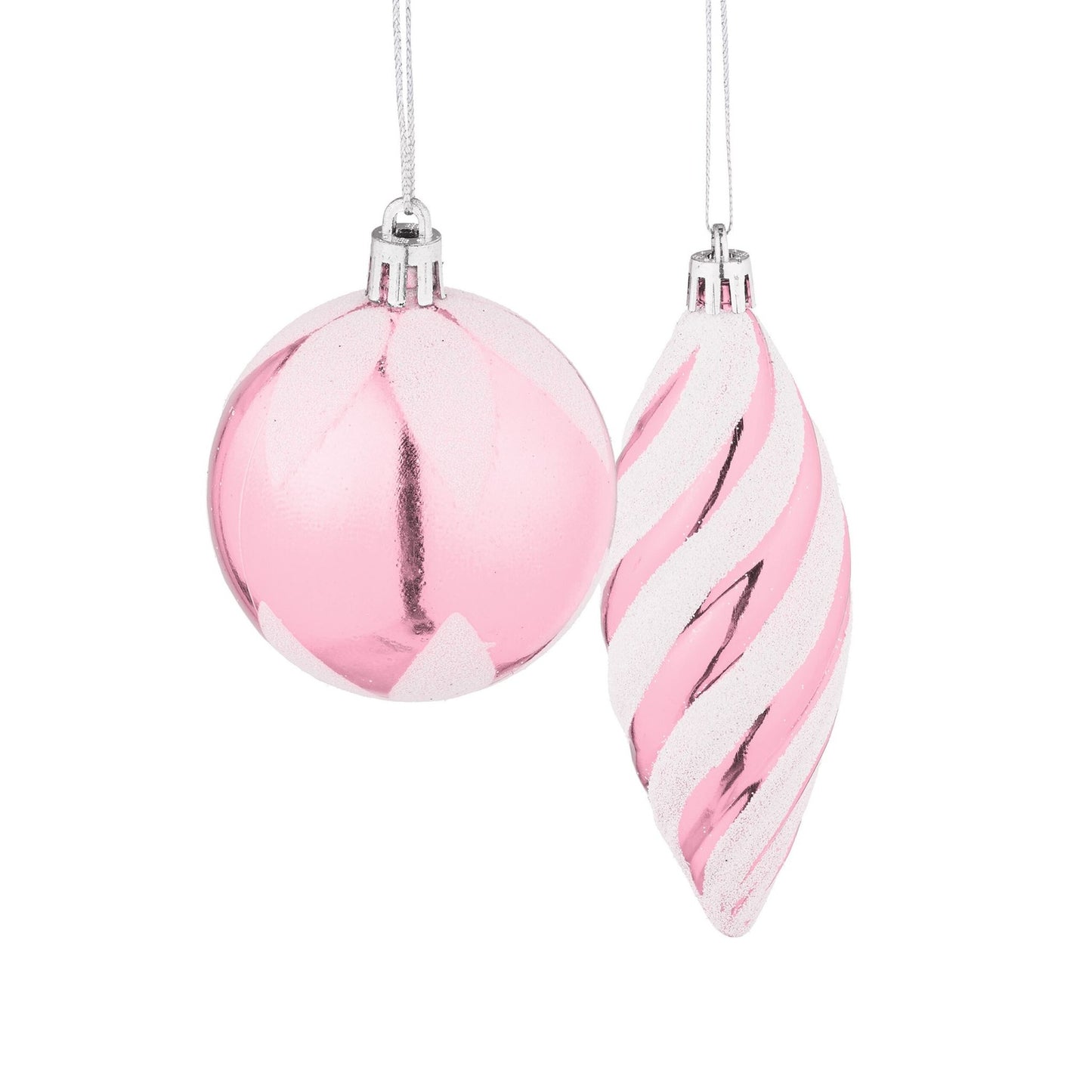 72 Christmas Ornaments Set – Baubles & Decorations