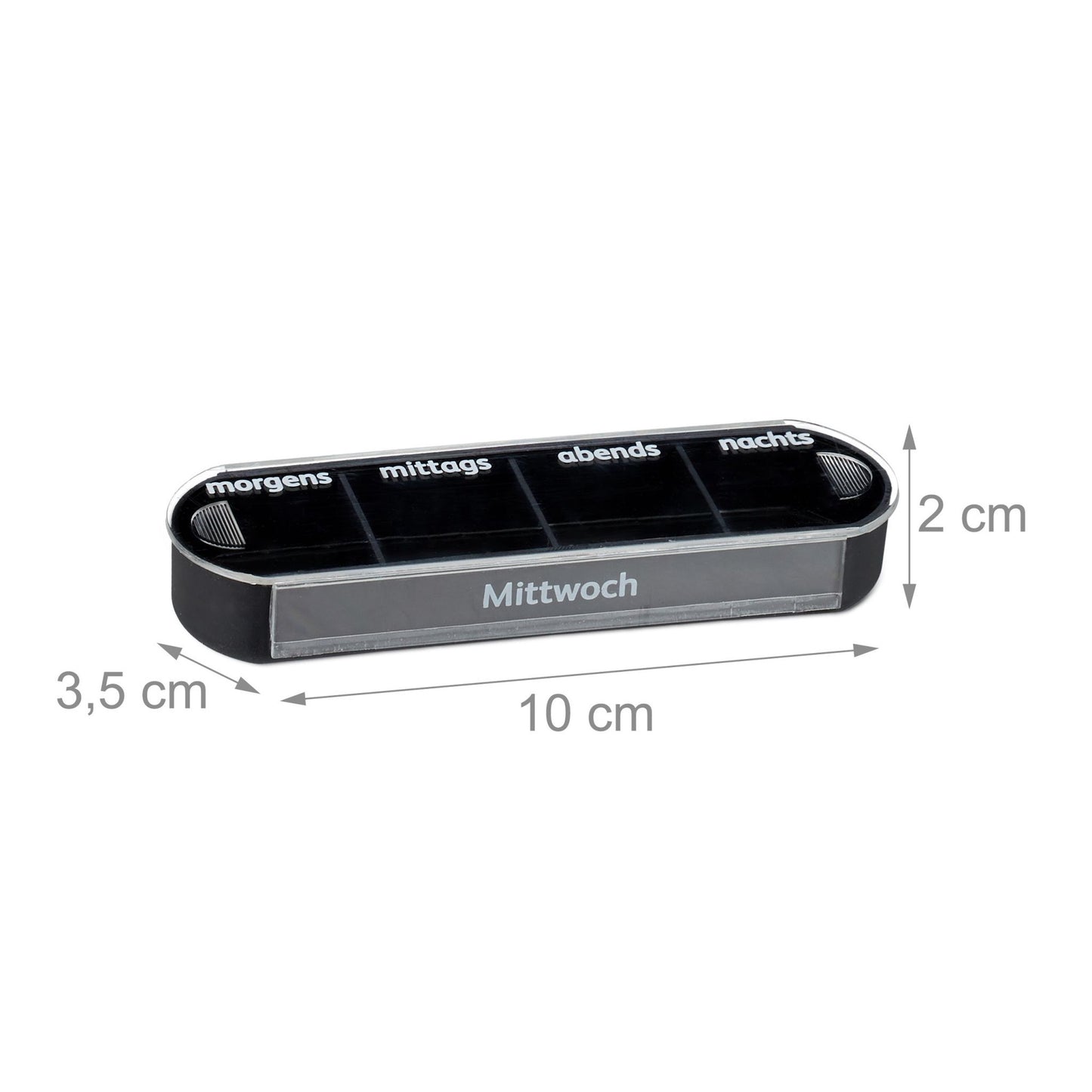 7-Day Pill Box with 4 Compartments Each