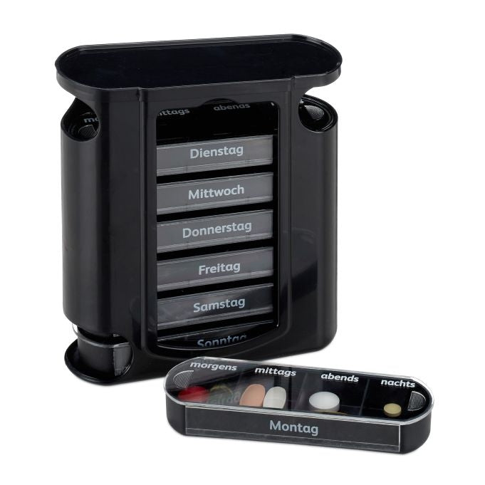 7-Day Pill Box with 4 Compartments Each