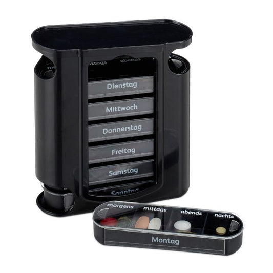 7-Day Pill Box with 4 Compartments Each