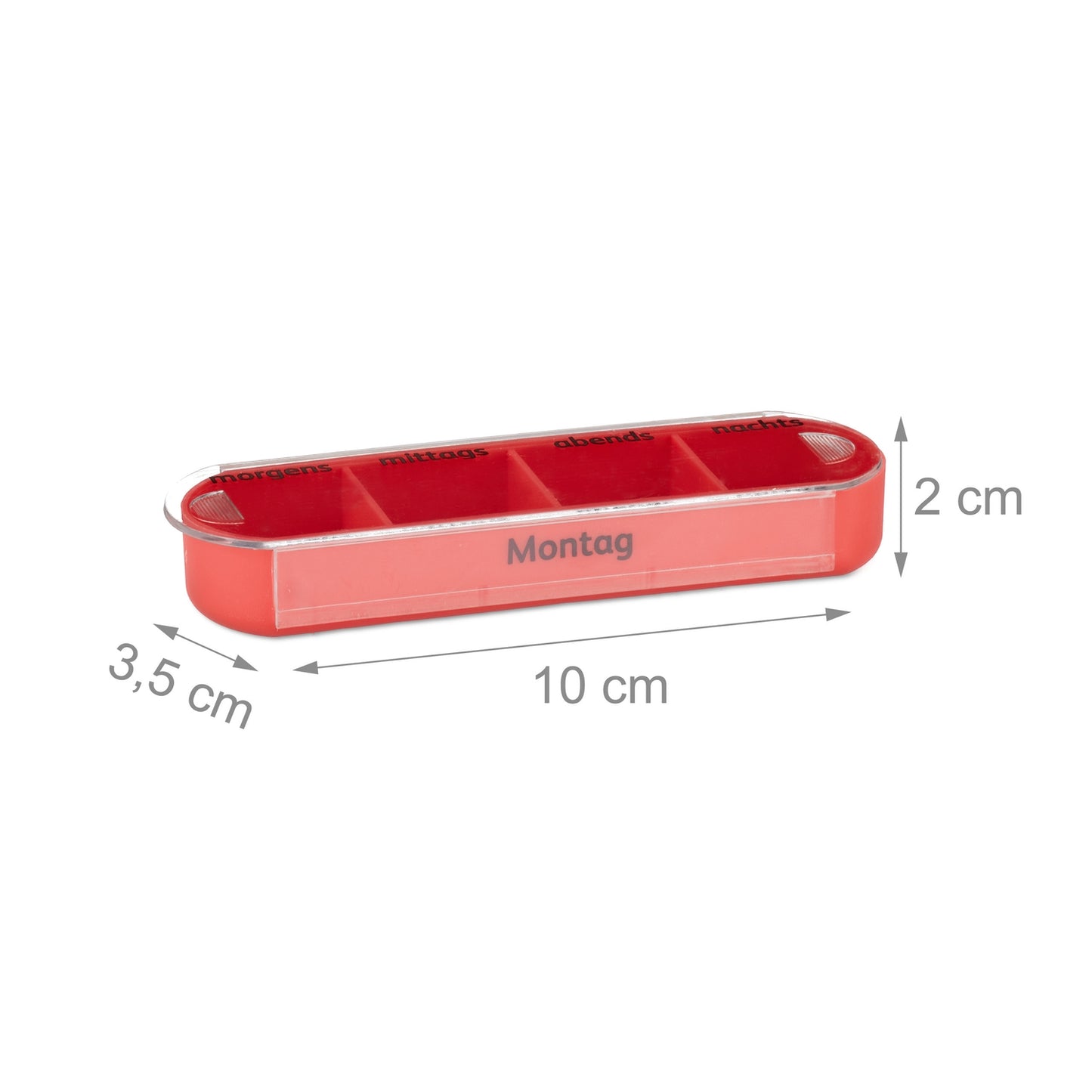 7-Day Pill Box with 4 Compartments Each