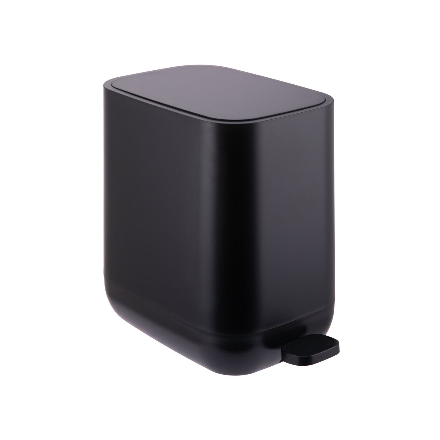 7L Square Pedal Bin – Plastic, Soft-Close Lid