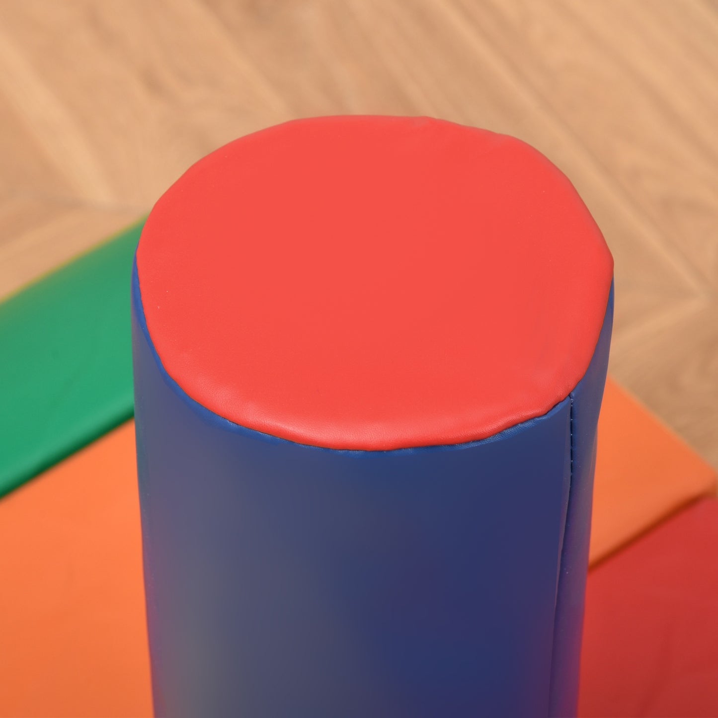 Building blocks in soft foam - 7 pcs, colorful, safe for play