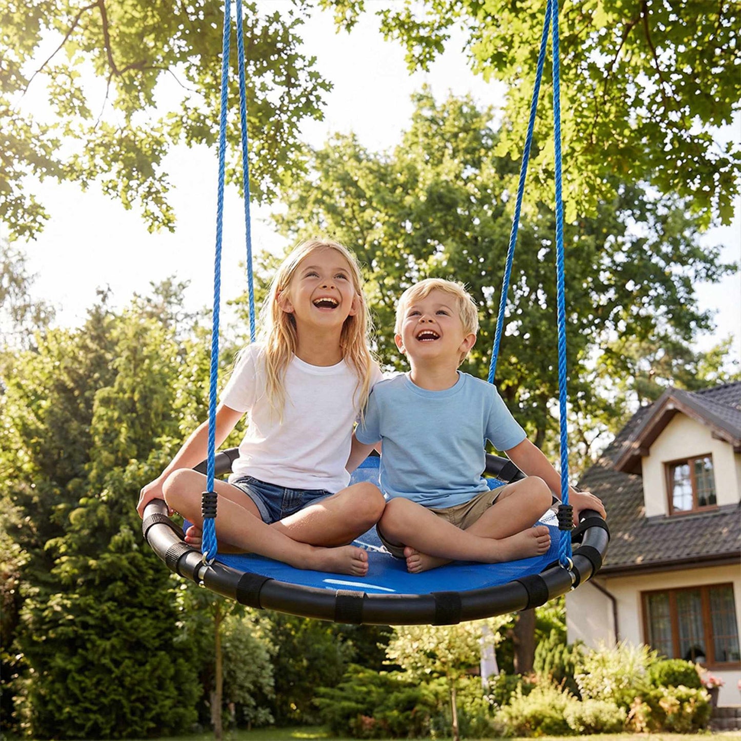 80cm Round Nest Swing with Straps & Carabiners
