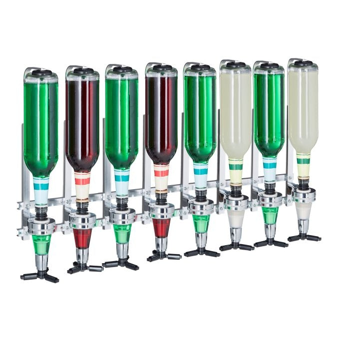 8-Bottle Wall-Mount Bar Butler