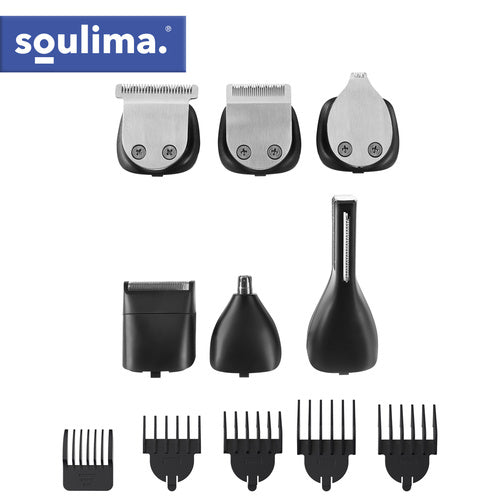 8-in-1 Cordless Hair, Beard, Body Trimmer with USB-C