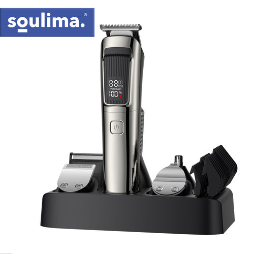 8-in-1 Cordless Hair, Beard, Body Trimmer with USB-C
