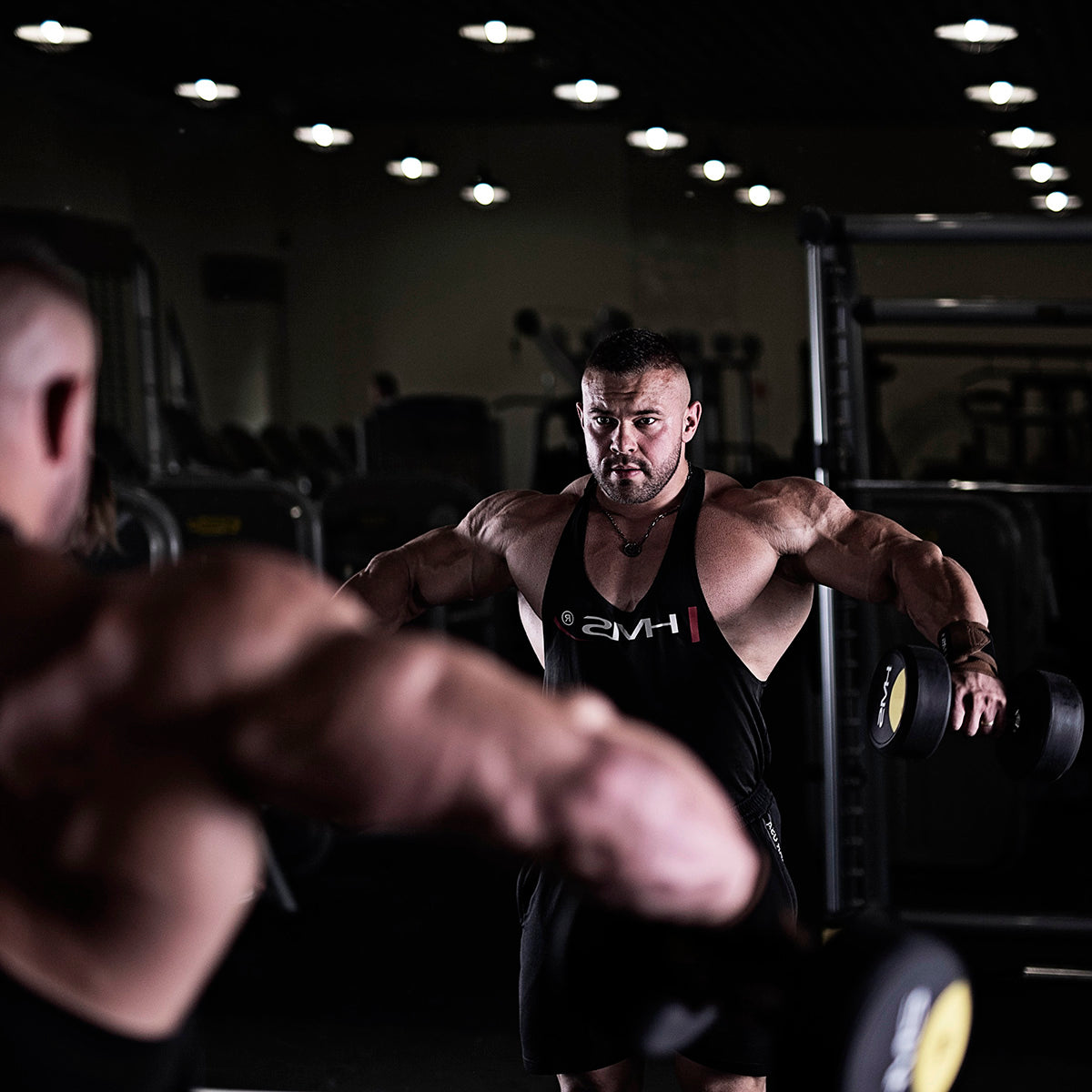 8 kg Rubber Dumbbell – Home Gym Equipment