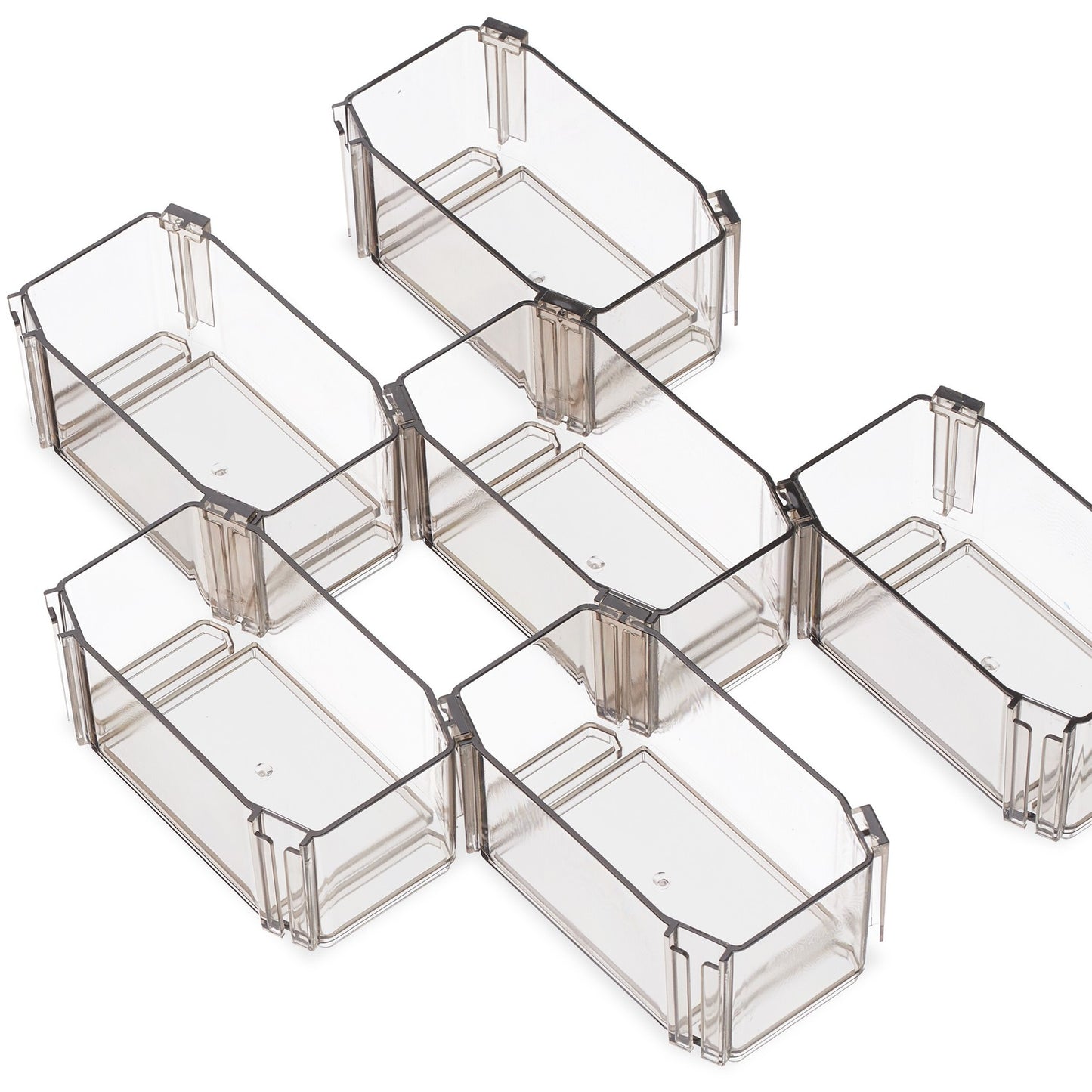 8-part system for drawer storage