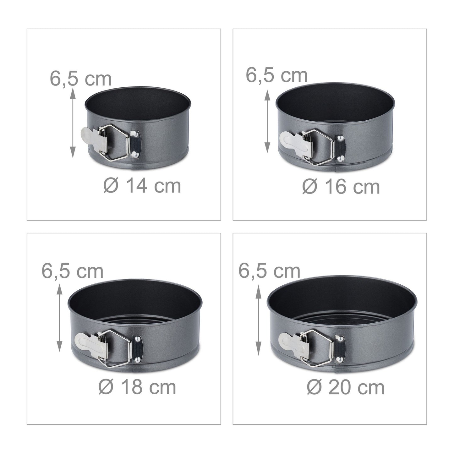 8-piece springform set