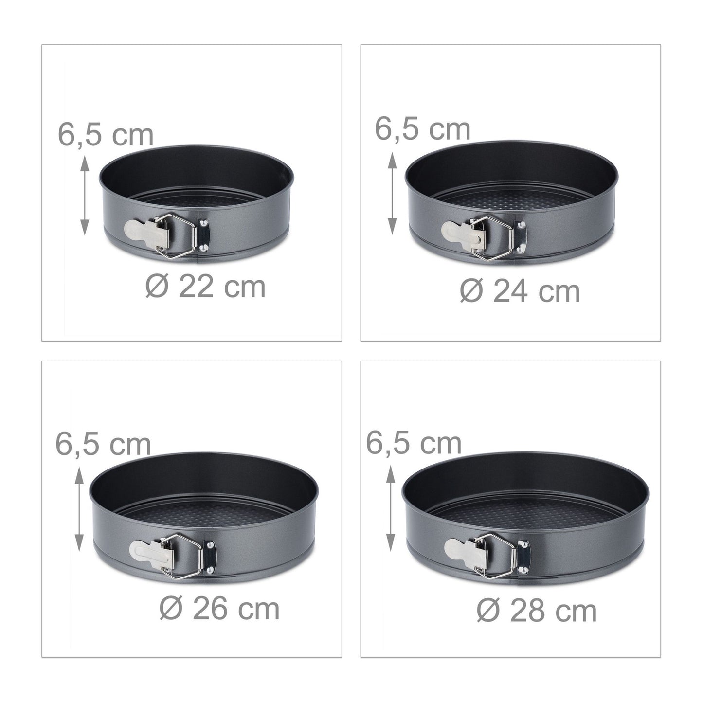 8-piece springform set