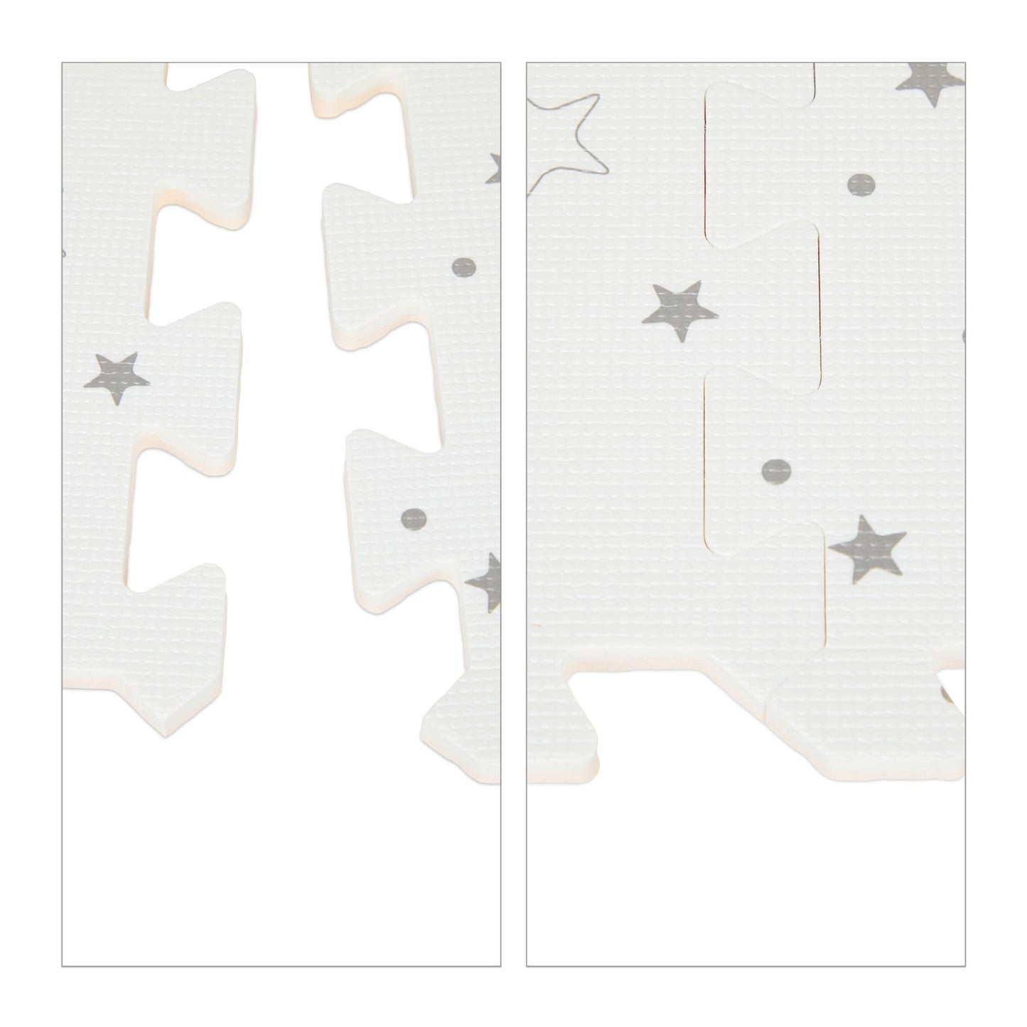 8 puzzle mats with stars