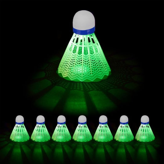 8x LED Shuttlecock
