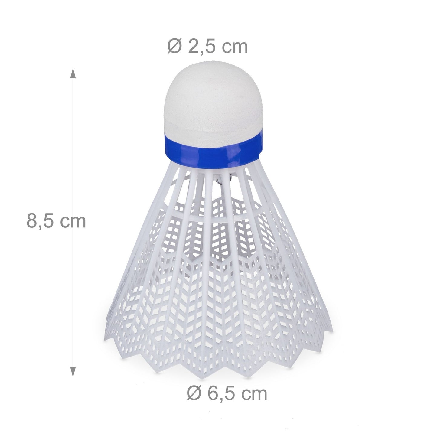 8x LED Shuttlecock