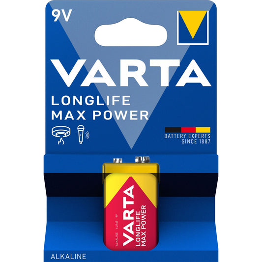9V Alkaline Battery, Long-Lasting Power for Devices