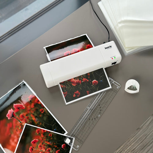 A4 Laminator 4-in-1 Set with Trimmer & 60 Pouches