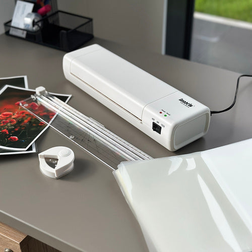 A4 Laminator 4-in-1 Set with Trimmer & 60 Pouches