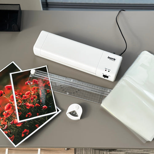 A4 Laminator 4-in-1 Set with Trimmer & 60 Pouches