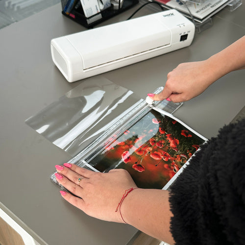 A4 Laminator 4-in-1 Set with Trimmer & 60 Pouches