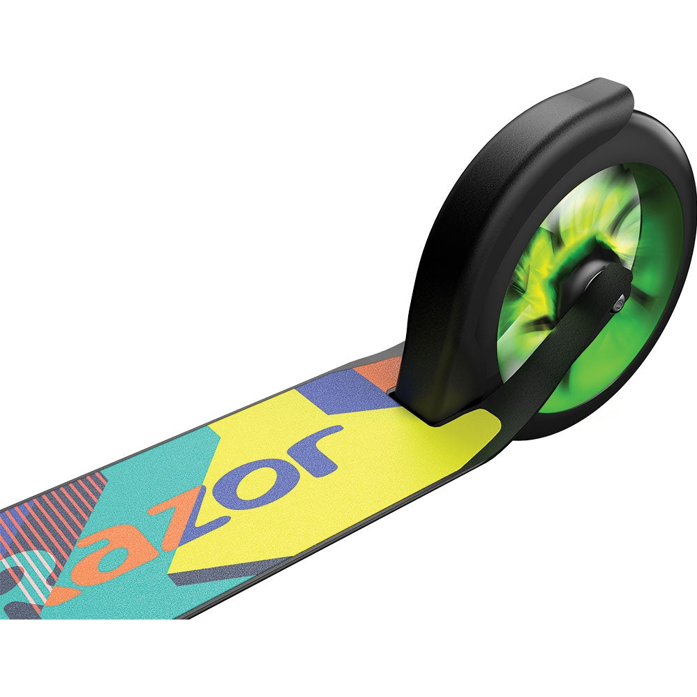 A5 Lux Light Up Scooter - Green