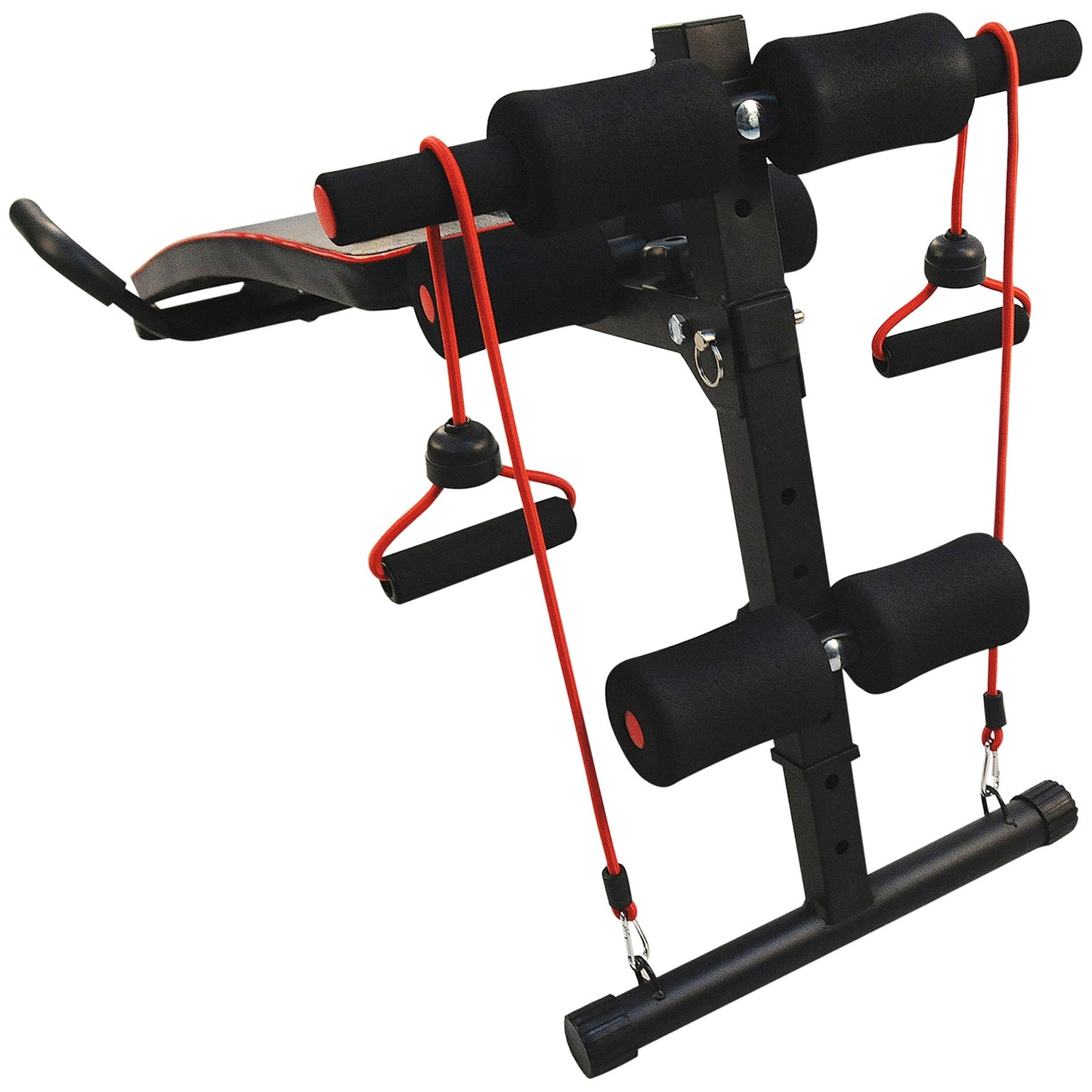 Adjustable bench with resistance bands, capacity 120 kg