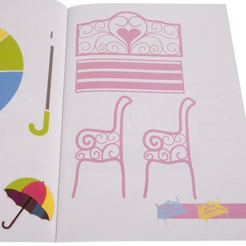 A book with templates for the Maaleo 22734 3D pen