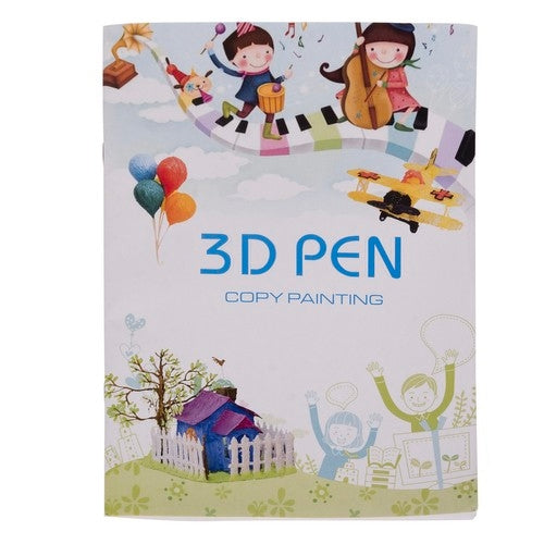 A book with templates for the Maaleo 22734 3D pen