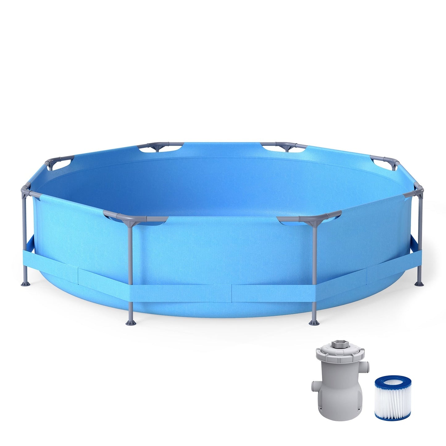 Above Ground Pool 3.6m x 76cm with Filter Pump