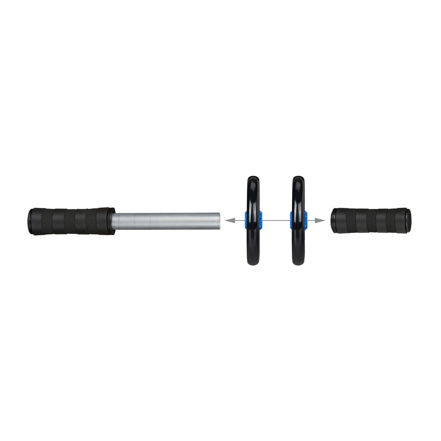 Abroller with knee protection