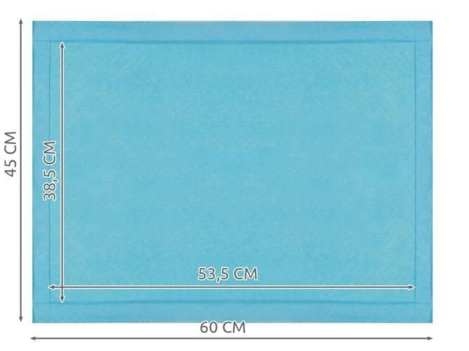 Absorbent hygienic underlay - set of 50 pcs.