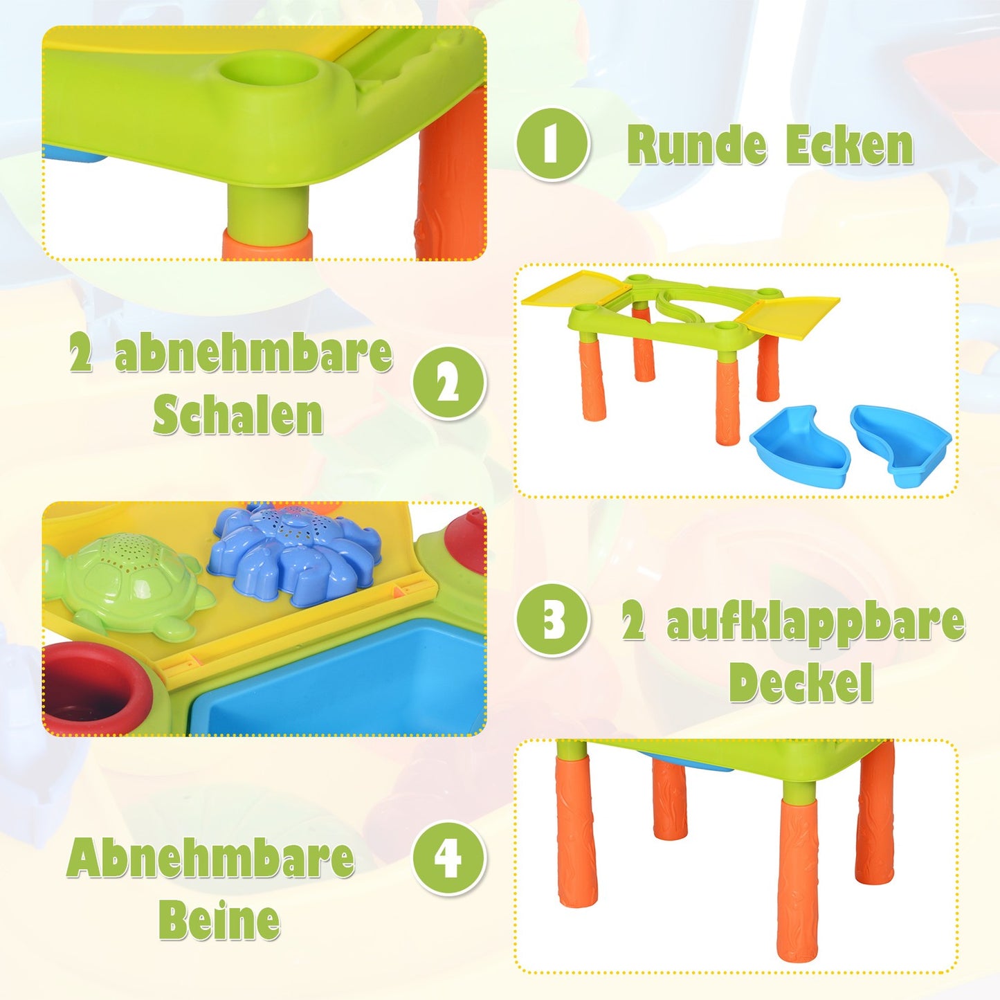 Toys for children, creative play, from 3 years and up