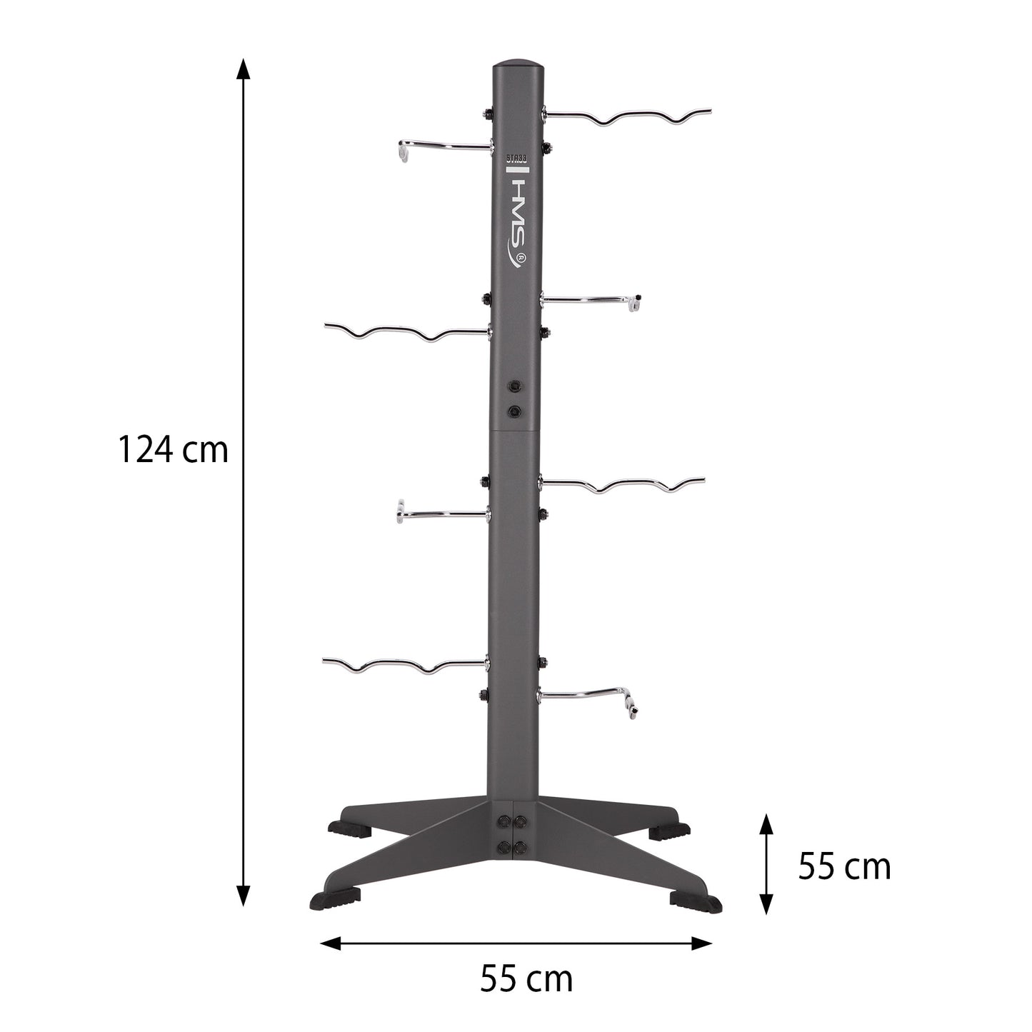 Accessory Rack for Commercial Use – Steel, 3-Tier
