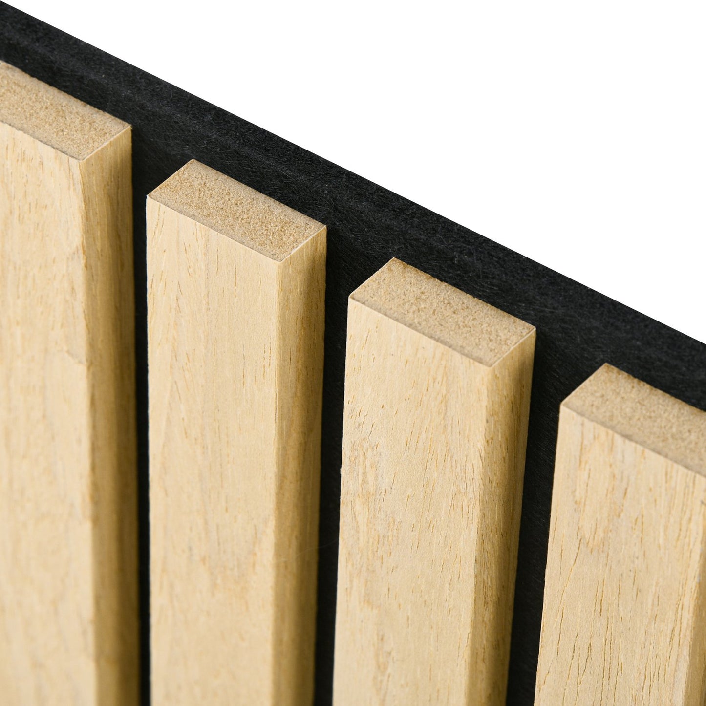 Acoustic wall panels in oak 3D - 4-pack, 60x60 cm