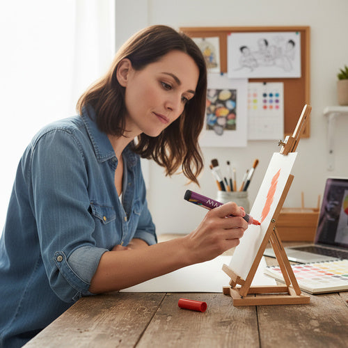 Acrylic markers - set of 36 Maaleo 25813