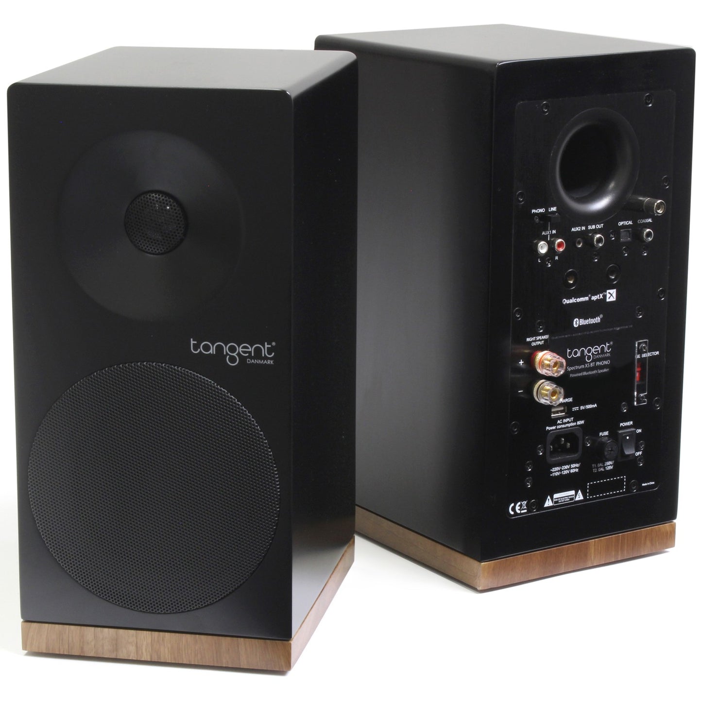 Active Bluetooth Speakers, Black, Multiple Inputs