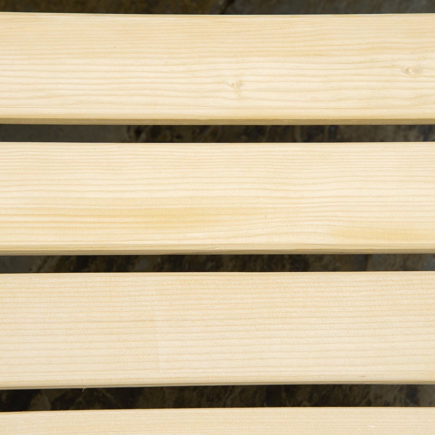 Adirondack garden chair, folding pine, with footrest