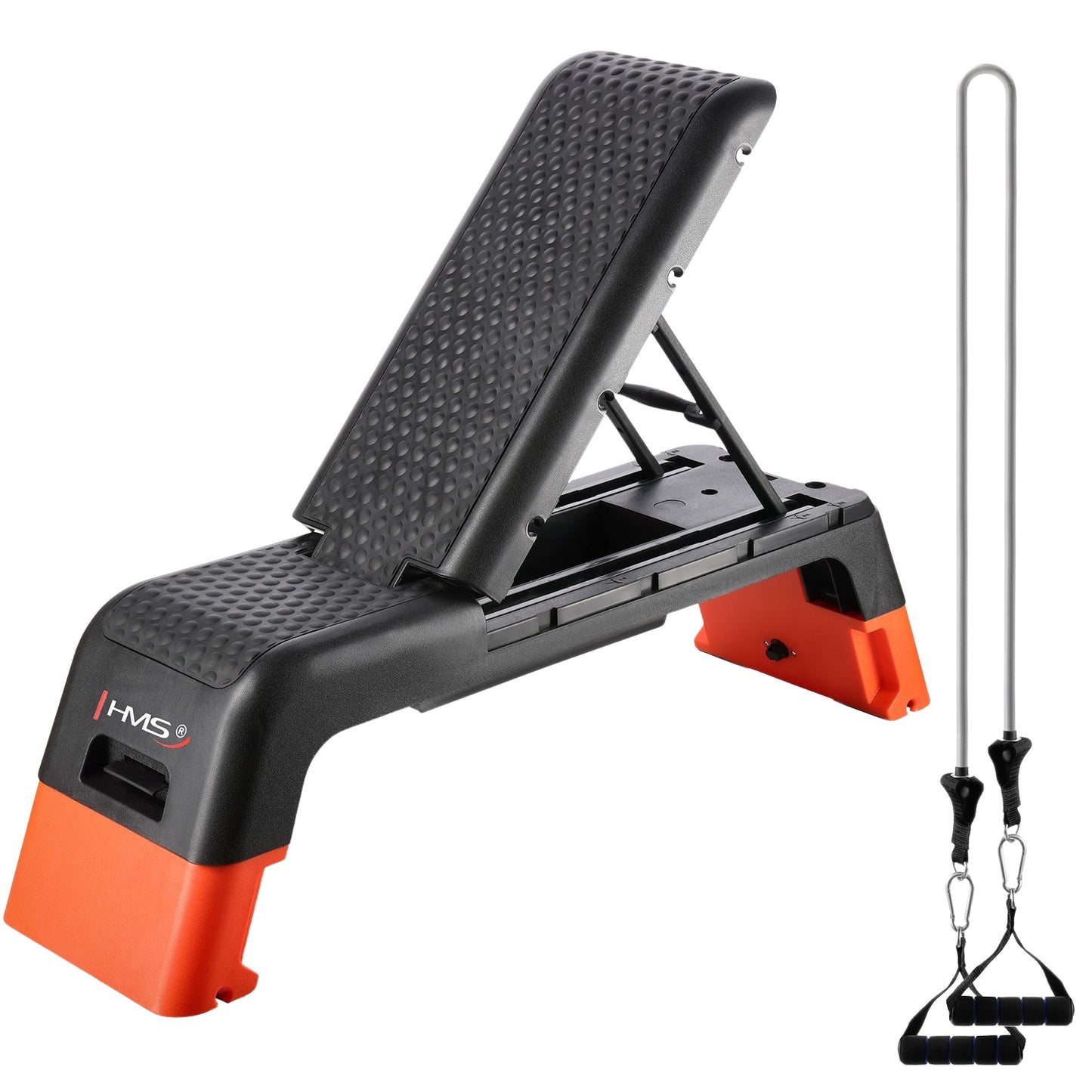 Adjustable Aerobic Step with Bench Function, Commercial Use