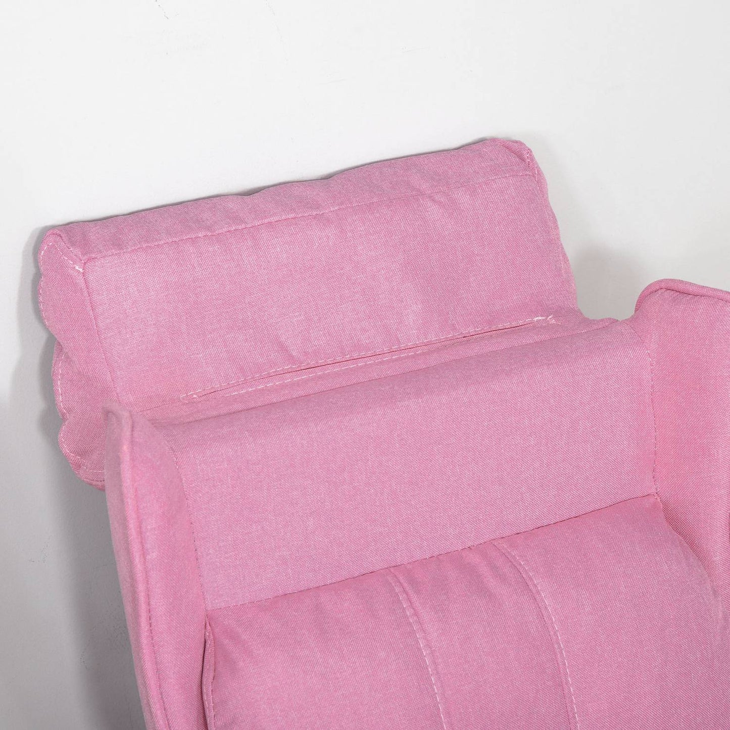 Adjustable children's sofa with footrest, Pink, 3-5 years