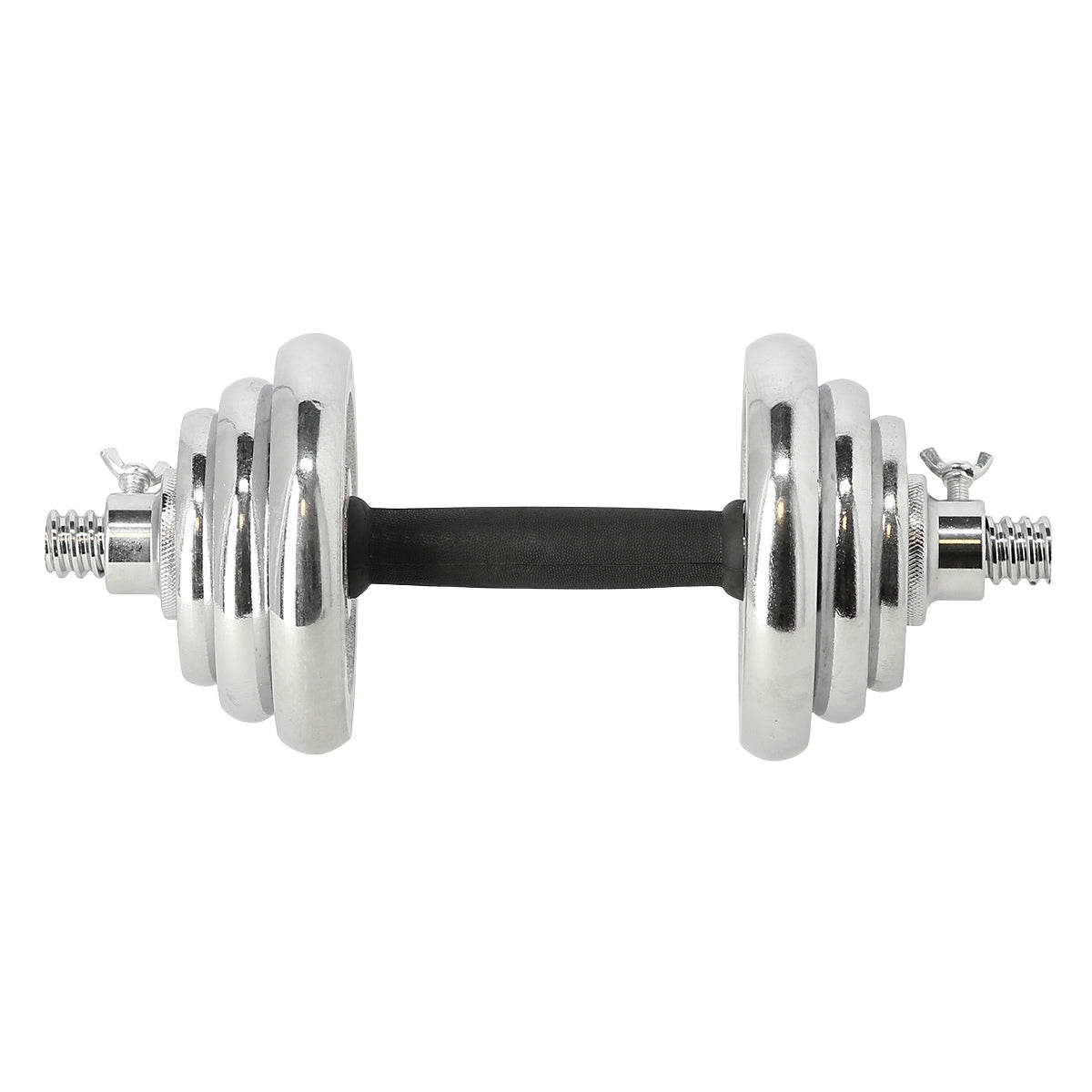 Adjustable Chrome Dumbbells with Case, 20kg Set