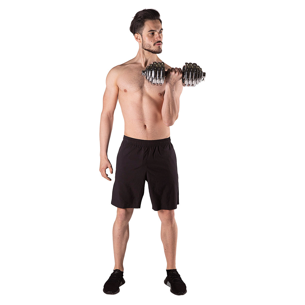 Adjustable Chrome Dumbbells with Case, 30kg Set