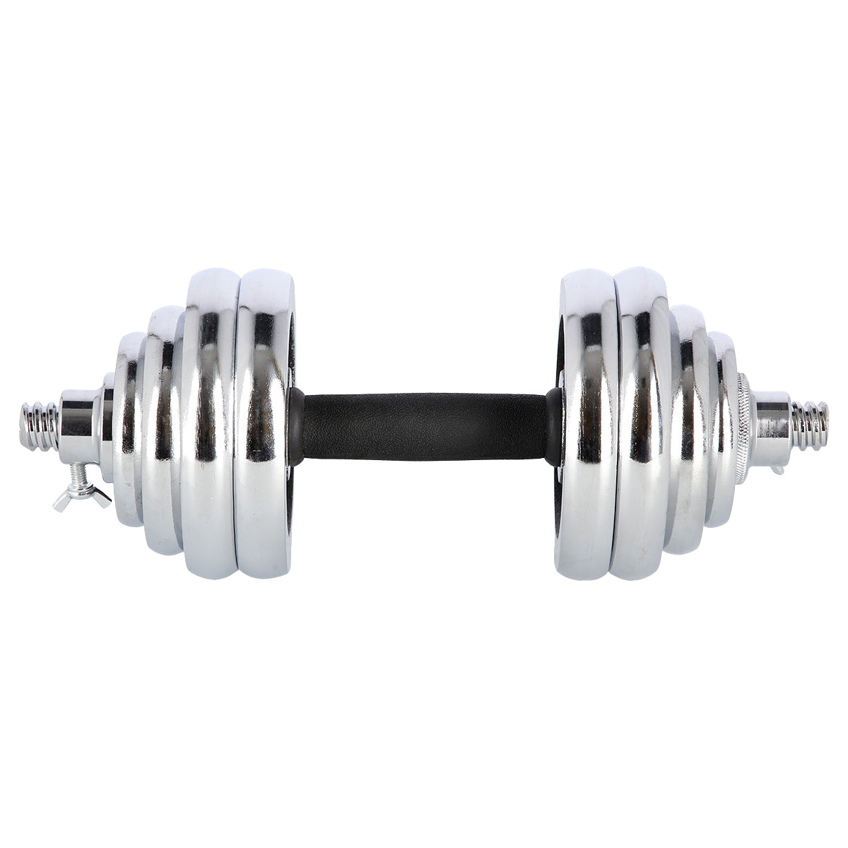 Adjustable Chrome Dumbbells with Case, 30kg Set