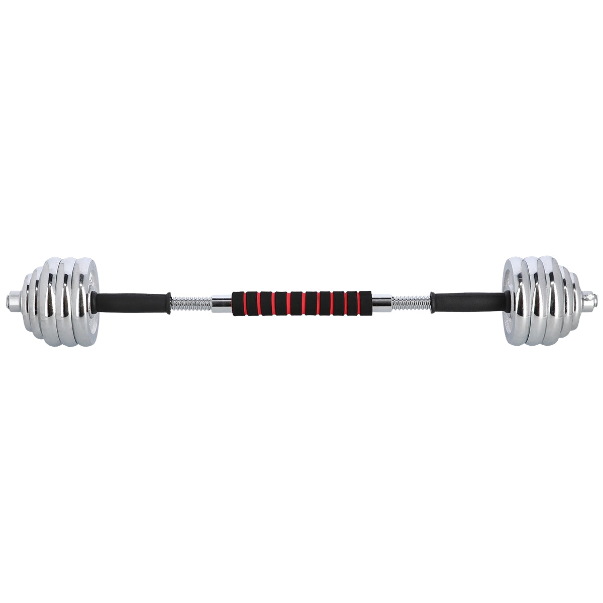 Adjustable Chrome Dumbbells with Case, 30kg Set