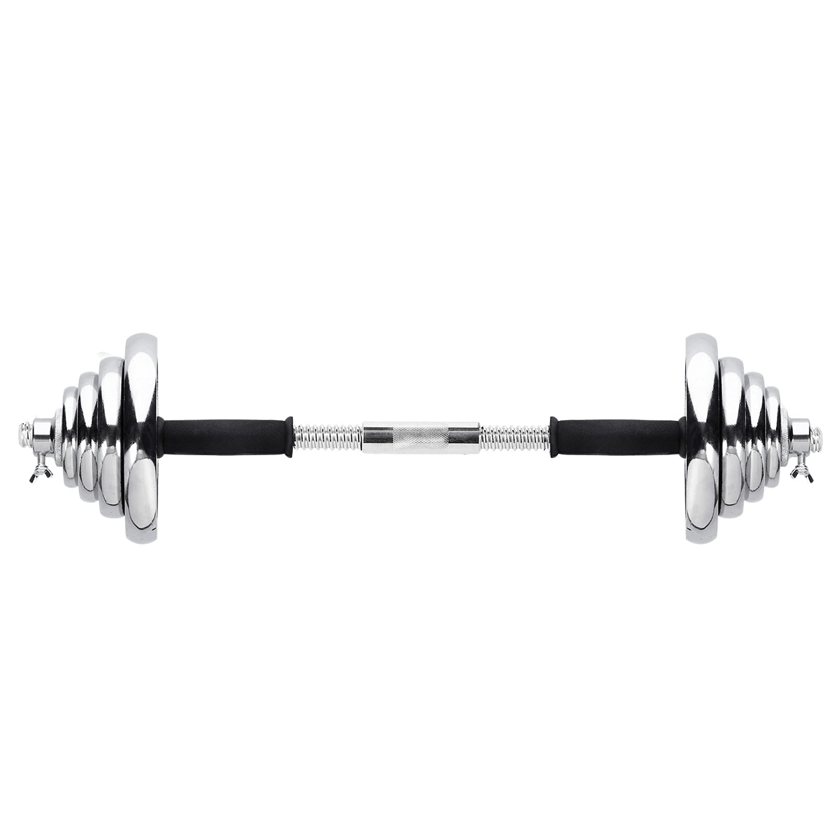 Adjustable Chrome Dumbbells with Case, 55kg
