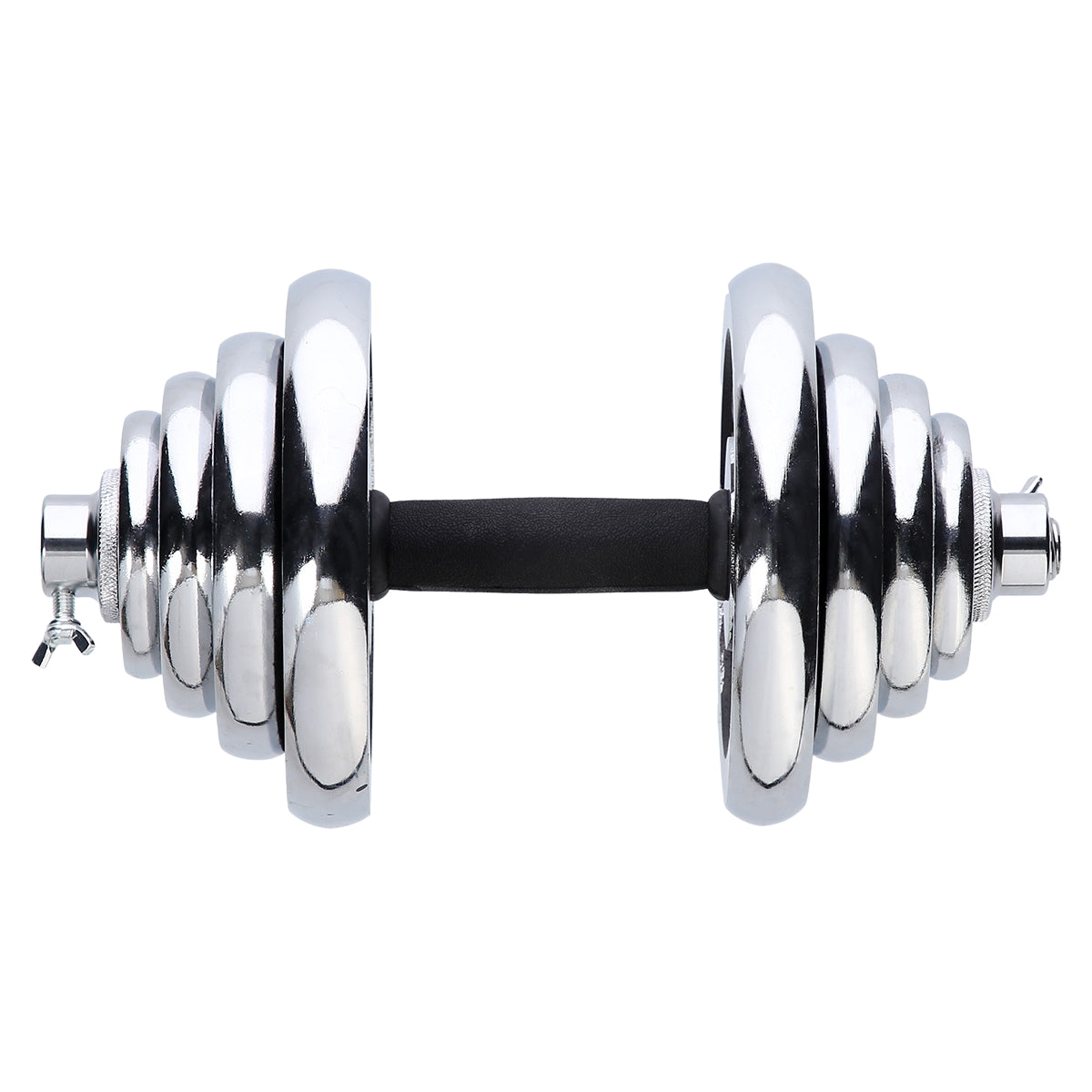 Adjustable Chrome Dumbbells with Case, 55kg