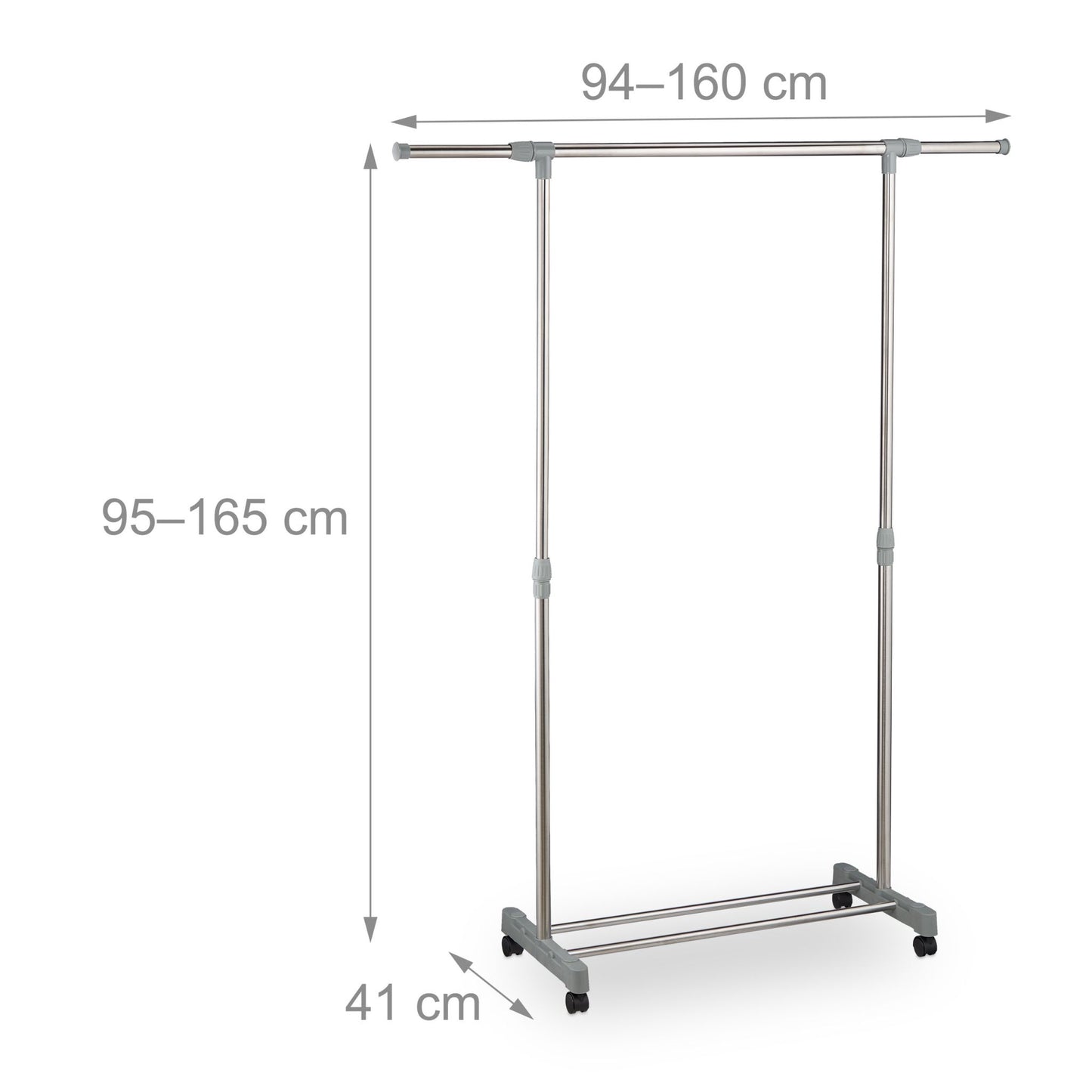 Adjustable Clothes Rack Wheels
